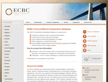 Tablet Screenshot of ecbc.eu